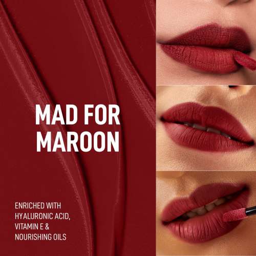 Renee Cosmetics: Stay With Me Liquid Lipstick 09 Mad for Maroon 6ml