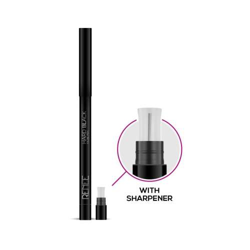 Renee Cosmetics: Hard Black Kajal Pen with Sharpener 0.35gm