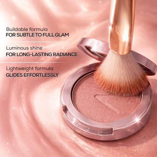 Renee Cosmetics: You Are Glowing Powder Highlighter Rose Gold 5.5gm
