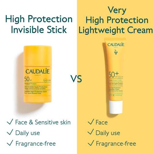 Caudalie: Vinosun Invisible High Protection Stick Spf 50 - 15gm