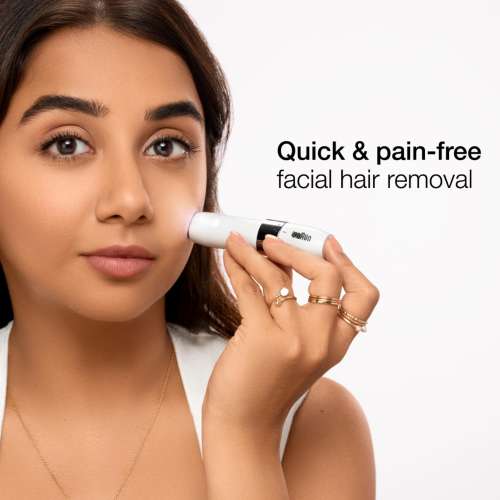 Braun: Mini Hair Remover Hello Face Goodbye Hair Quick & Gentle (Braun FS1000)