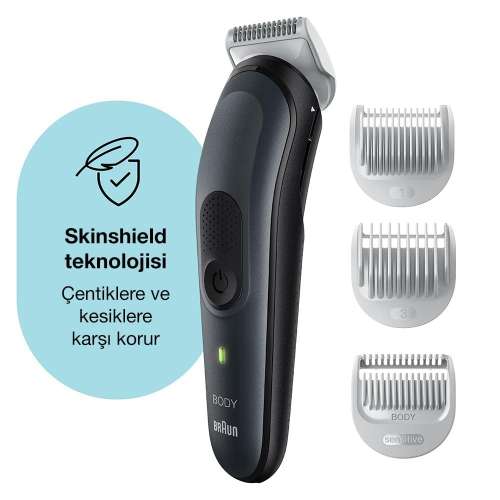 Braun: Body Groomer 3 Body Gentle & Skin Friendly (Braun BG3340)