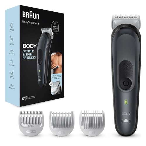 Braun: Body Groomer 3 Body Gentle & Skin Friendly (Braun BG3340)