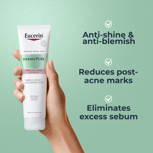 Eucerin: Dermo Purifyer Triple Effect Cleansing Gel 150ml