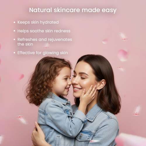 Milky Moon: Rose Ark Premium Rose Water/Face Toner 100ml | No Paraben | Alcohol Free | Cleanses, Hydrates & Moisturises Skin | Balances & Restores Skin's pH Levels | For All Skin Types