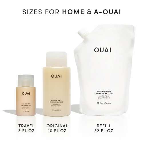 OUAI: Medium Hair Shampoo 300ml