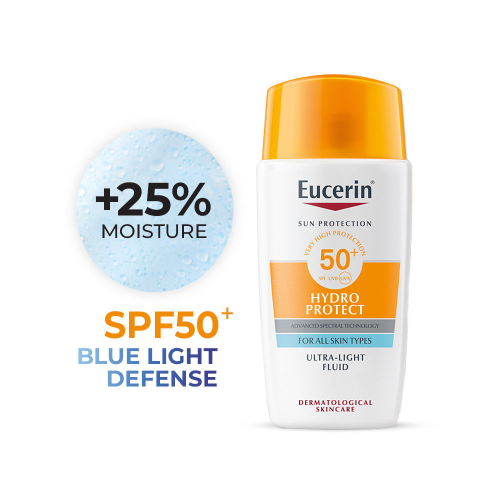 Eucerin: Hydro Protect Ultra Light Fluid Spf50+  - 50ml