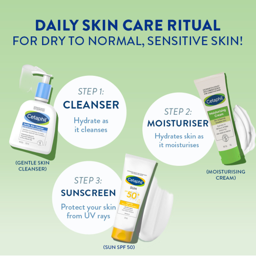 Cetaphil: Moisturising Cream 80gm