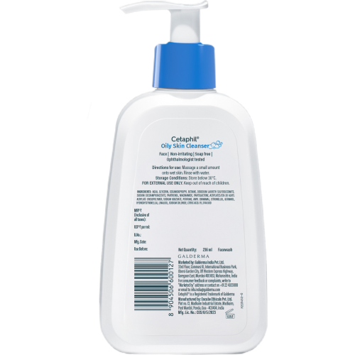 Cetaphil: Oily Skin Cleanser 236ml