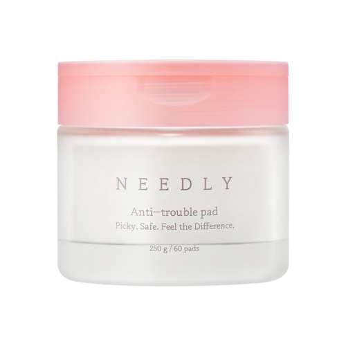 Needly: Anti-Trouble Pad With AHA &  BHA For Deep Nourishment 60 Pads 250gm