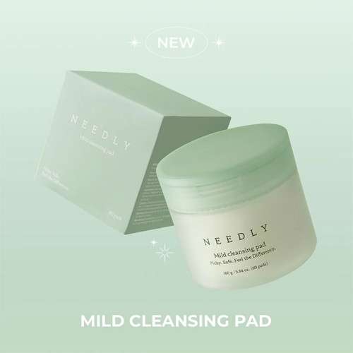 Needly: Mild Cleansing Pad For Deep Nourishment 60 Pads 160gm