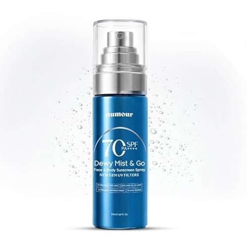 Numour: Dewy Mist & Go Face & Body Sunscreen Spray 50ml