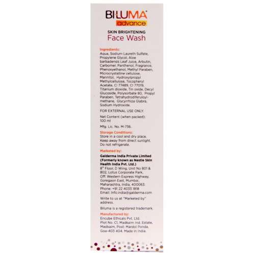 Biluma: Advance Face Wash 100ml
