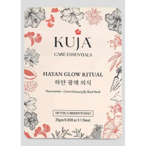 KujaCare: Jelly Sheet Mask - Hayan Glow Ritual Detox and Brighten 25gm