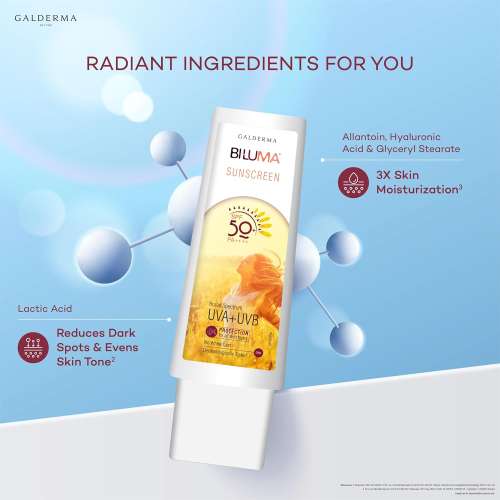 Biluma: Sunscreen SPF 50+ PA++++ - 50ml