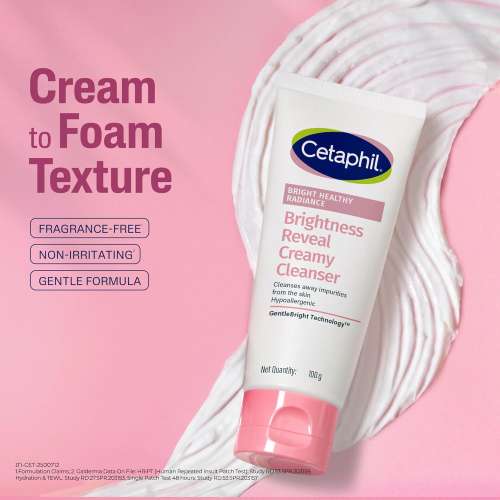 Cetaphil: Bhr Brightness Reveal Creamy Cleanser 100gm