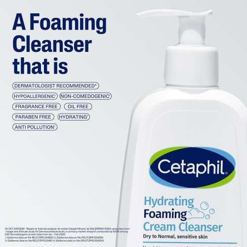 Cetaphil: Hydrating Foaming Cream Cleanser 236ml