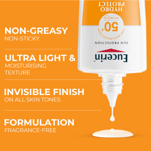 Eucerin: Hydro Protect Ultra Light Fluid Spf50+  - 50ml