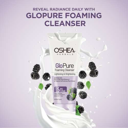Oshea Herbals: Glopure Lightening and Brightening Foaming Cleanser 100ml