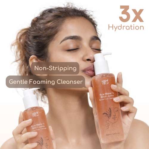 Beyond rice: Gentle Face Cleanser With Rice Water & Birch Juice 100ml