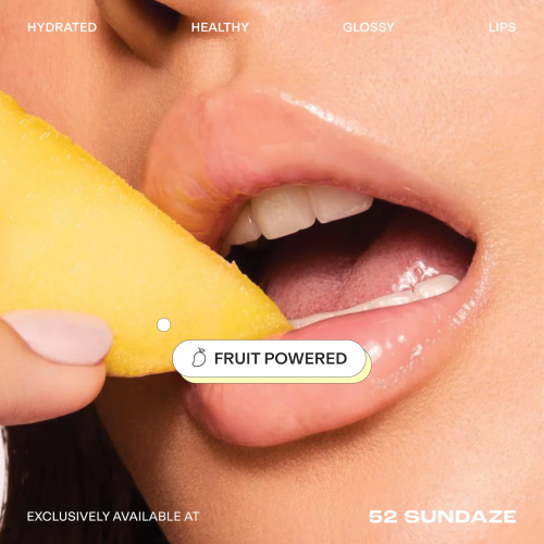 52 Sundaze: Mango Butter Lip Balm SPF 30+ PA++++ | Moisturizes Dry Lip & Reduces Pigmentation | 100% Natural | 5gm