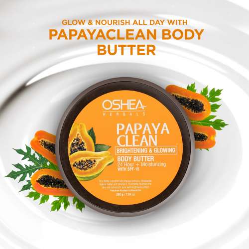 Oshea Herbals: Papayaclean Brightening & Glowing Body Butter 200gm