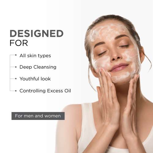Oshea Herbals: Activated Charcoal Facewash 120gm