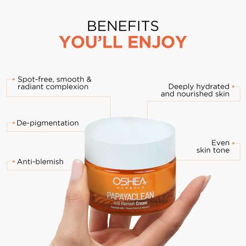 Oshea Herbals: Papayaclean Anti Blemish Cream 50gm