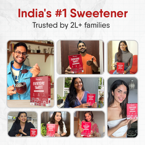 TruNativ: Everyday Sweet | Monkfruit Sweetener Powder | Zero-Calorie Sugar Substitute | 1:1 Sugar Replacer for Cooking & Baking | Diabetic & Keto Friendly | 900gm (Pack of 1)