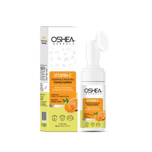 Oshea Herbals: Vitamin C Brightening & Illuminating Foaming Facewash 150ml