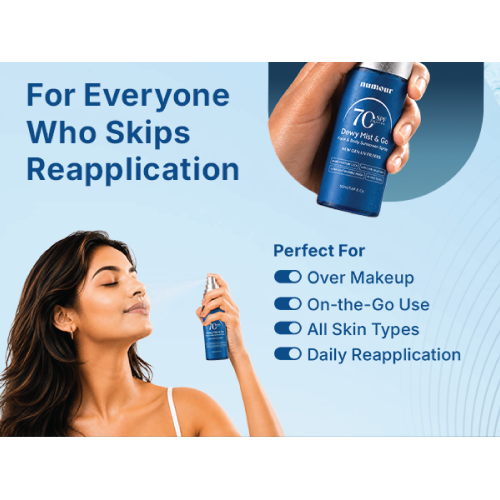 Numour: Dewy Mist & Go Face & Body Sunscreen Spray 50ml