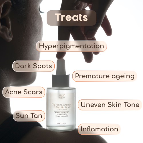 Beyond rice: 2% Alpha Arbutin And Ferulic Acid - Rice Glow Serum 30ml