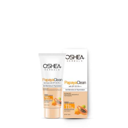 Oshea Herbals: Papaya Clean 11 in One Gel Cream with SPF-25 | PA+++ 18gm