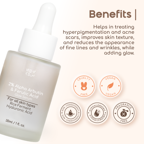 Beyond rice: 2% Alpha Arbutin And Ferulic Acid - Rice Glow Serum 30ml