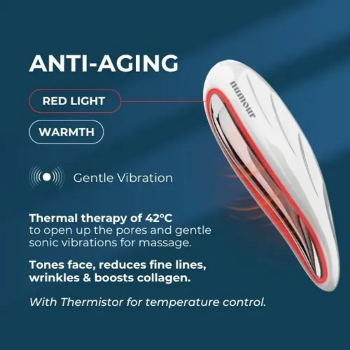 Numour: G.O.A.T Smart GuaSha | Hot & Cold Massage | Skin Lifting Device | 1N