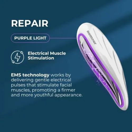 Numour: G.O.A.T Smart GuaSha | Hot & Cold Massage | Skin Lifting Device | 1N