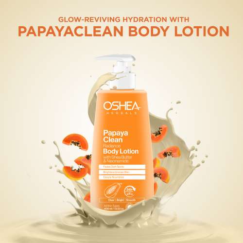 Oshea Herbals: Papayaclean Radiance Body Lotion 400ml