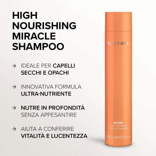 Cotril: Nutro High Nourishing Miracle Shampoo 300ml