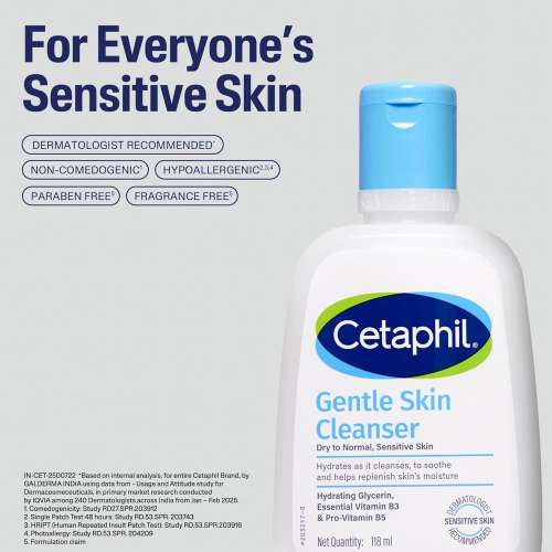 Cetaphil: Gentle Skin Cleanser 118ml