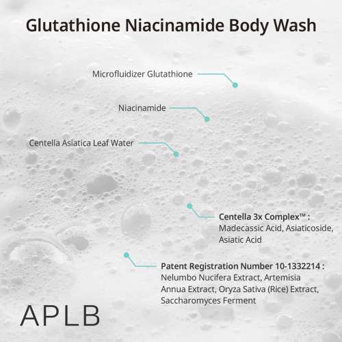 APLB: Glutathione Niacinamide Body Wash 300ml