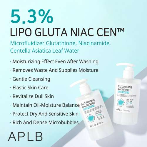 APLB: Glutathione Niacinamide Body Wash 300ml