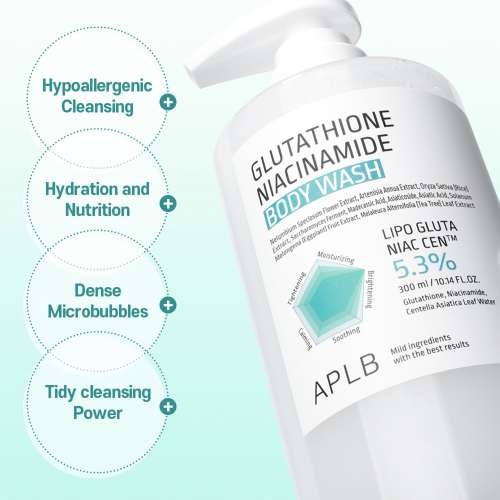APLB: Glutathione Niacinamide Body Wash 300ml