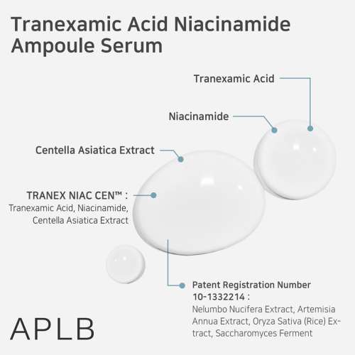 APLB: Tranexamic Acid Niacinamide Ampoule Serum 40ml