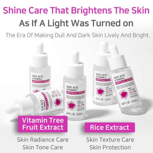 APLB: Kojic Acid Vitamin C Ampoule Serum 40ml