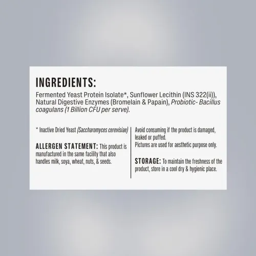 SuperYou: Pro Fermented Yeast Protein | 27gm Protein| Unflavoured | PDCAAS of 1 -1Kg