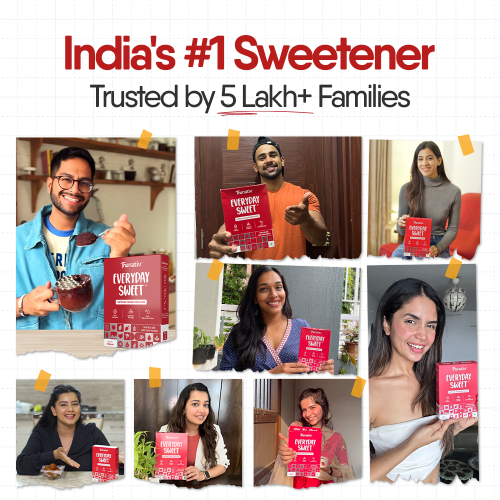 TruNativ: Everyday Sweet | Monkfruit Sweetener Powder | Zero-Calorie Sugar Substitute | 1:1 Sugar Replacer for Cooking & Baking | Diabetic & Keto Friendly | 900gm (Pack of 1)