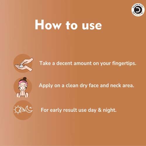 Dermistry: Kojic Acid Face Cream Pigmentation Tan Removal Glowing Skin Whitening Lightening Fairness 50ml