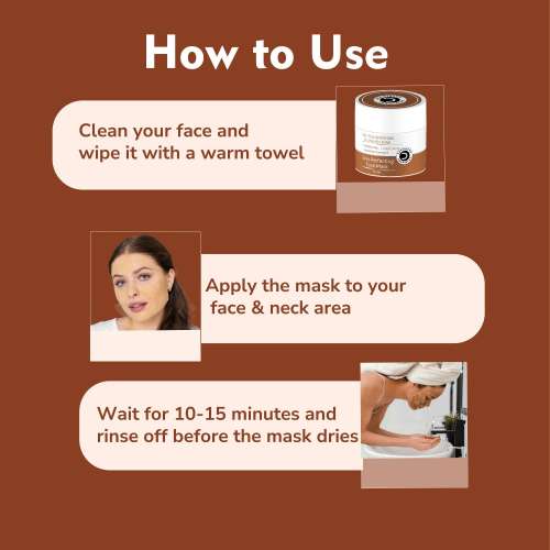Dermistry: Kojic Acid DTan Face Pack Mask for  Detan Dark Spots Pigmentation Tan Removal Lightening 50ml