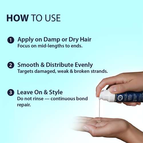 Dermistry: Bond Repair Restore Hair Serum TeraBond Maleic Acid Protein for Damaged Breakage Split End 50ml
