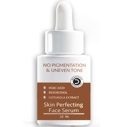 Dermistry: 2% Kojic Acid Face Serum Pigmentation Dark Spots  Removal Whitening Glowing Skin Fairness 30ml
